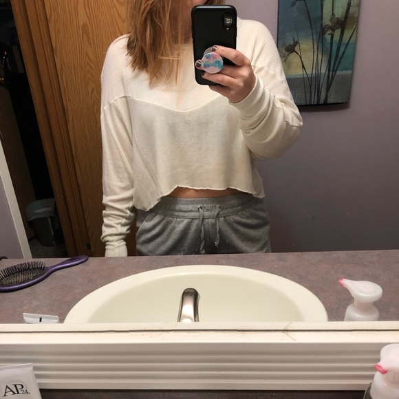 Free People Sweaters - Split back top